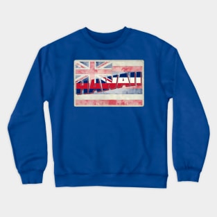 Hawaii vintage style retro souvenir Crewneck Sweatshirt